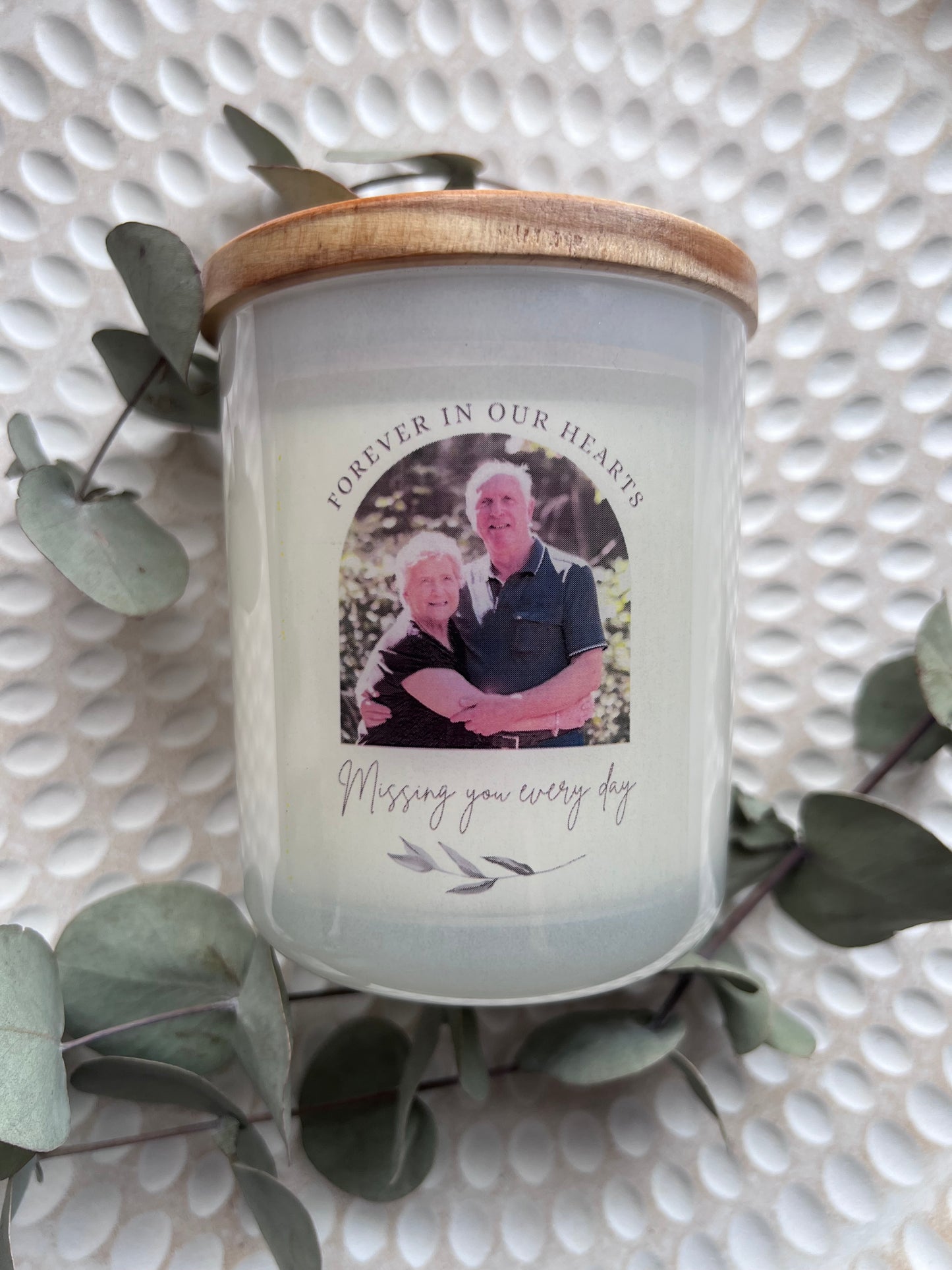 Memorial Candle - double sided