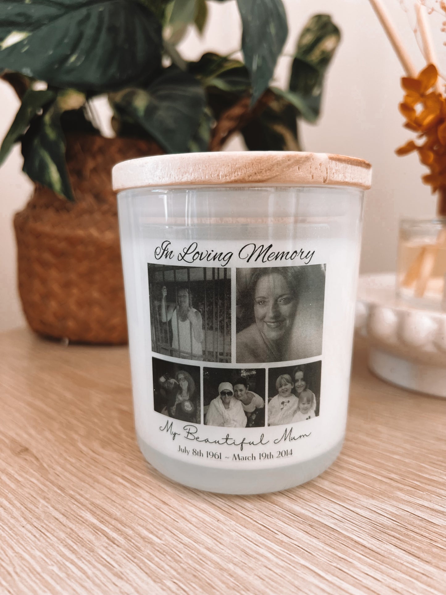 Memorial Candle / Personalised Candle