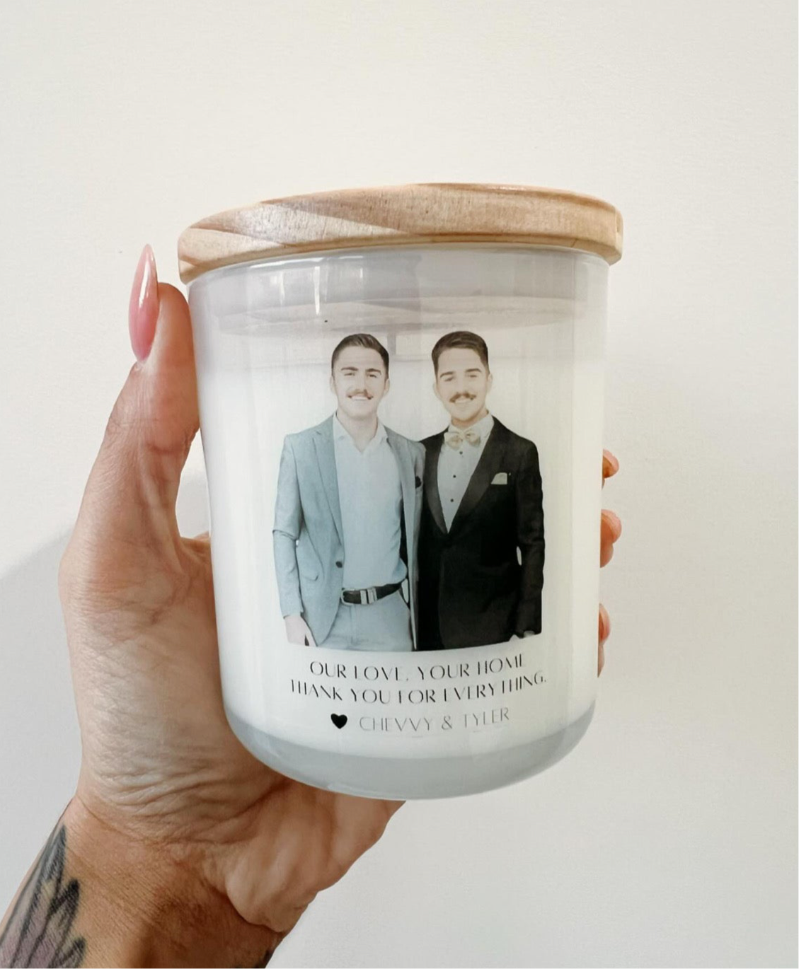 Memorial Candle / Personalised Candle