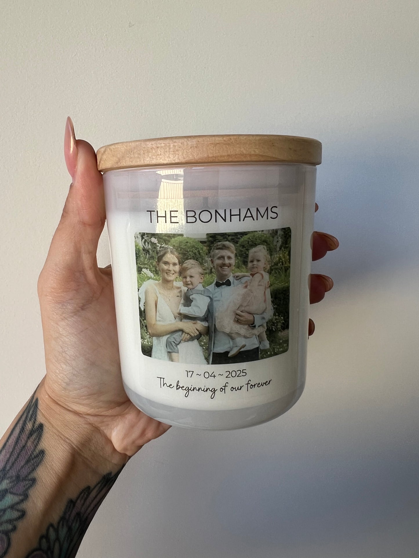 Memorial Candle / Personalised Candle