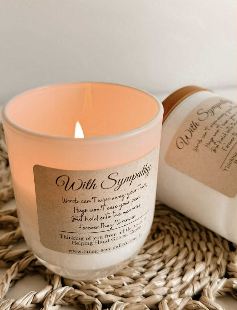 Custom Label Candles