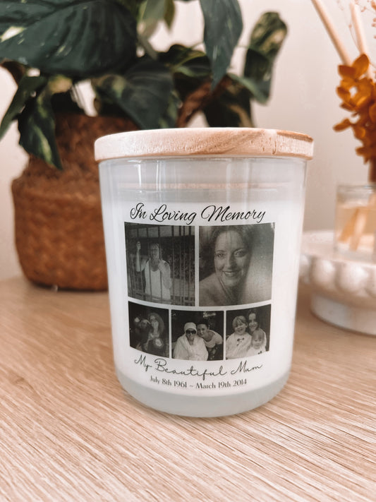 Memorial Candle / Personalised Candle