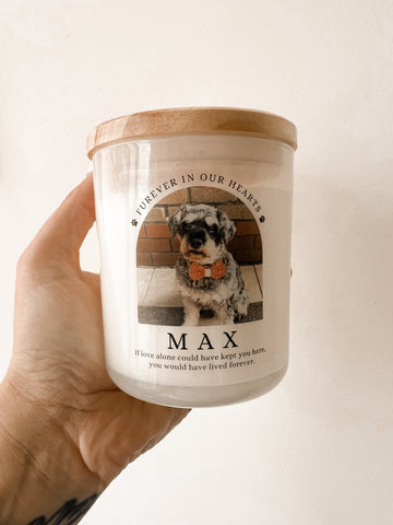 Pet Memorial Candle